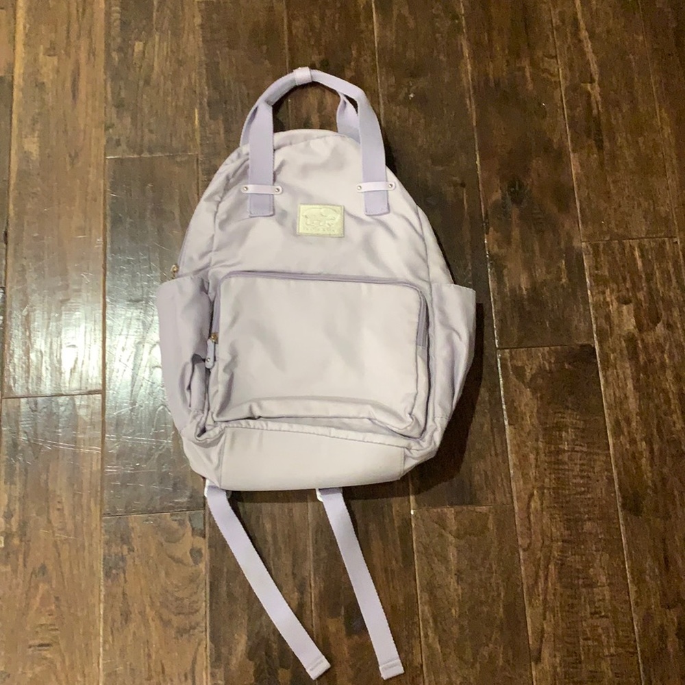 Ivory Ella backpack lavender color